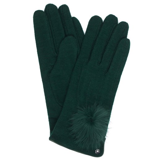 Monnari rękawiczki zielone 