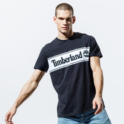 T-shirt męski granatowy Timberland 