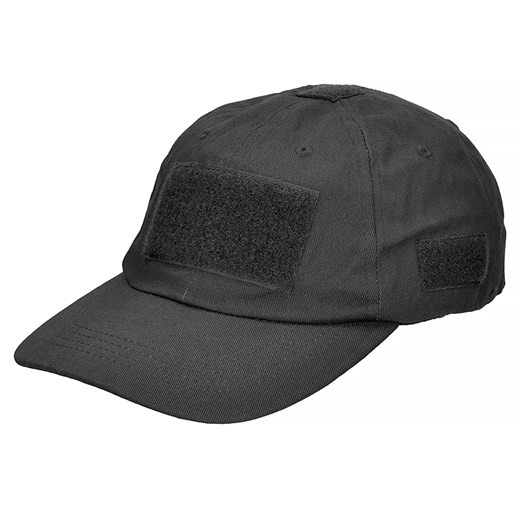 Czarna czapka z daszkiem męska Mfh 