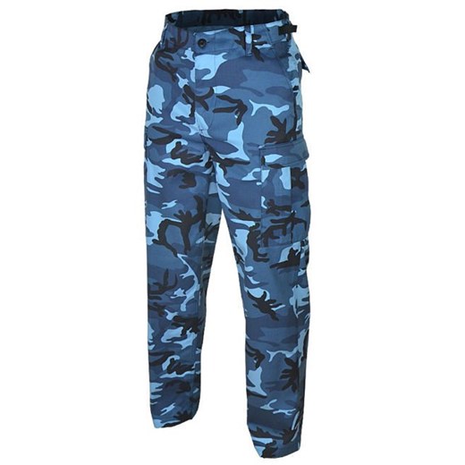 Spodnie męskie niebieskie Mil-Tec 