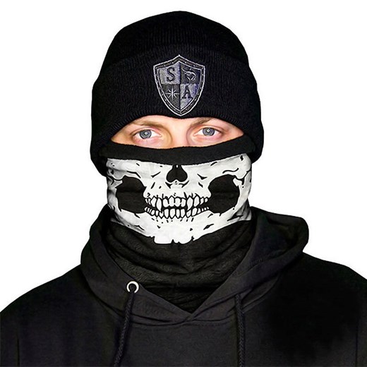 SA Co. Chusta Wielofunkcyjna Frost Tech™ Face Shield™ Half Skull