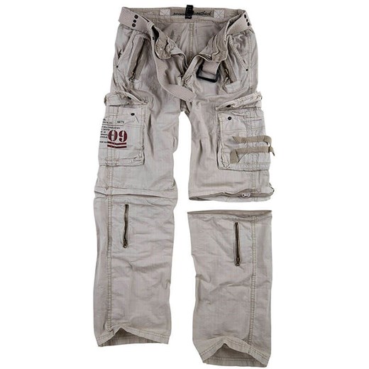 Surplus Spodnie Trekkingowe Royal Outback 2w1 Białe