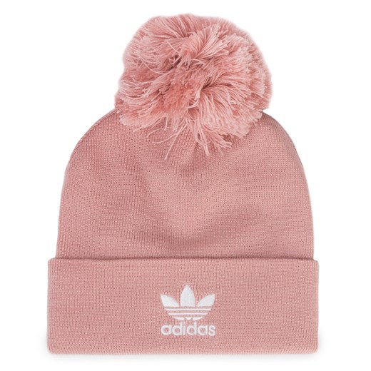 Różowa czapka zimowa damska Adidas 