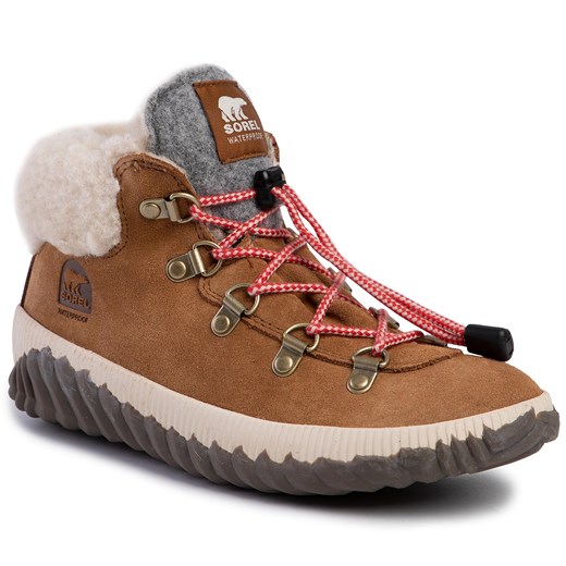 Buty zimowe dziecięce Sorel sznurowane gładkie 