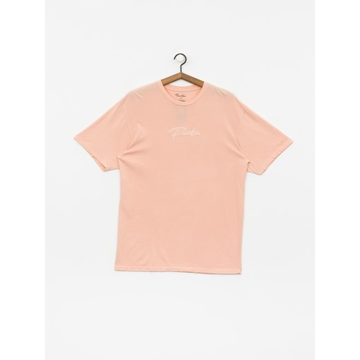 T-shirt męski różowy Primitive bawełniany wiosenny 