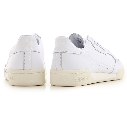 Adidas Trampki dla Mężczyzn Na Wyprzedaży w Dziale Outlet, biały, Skóra, 2019, 42 42
