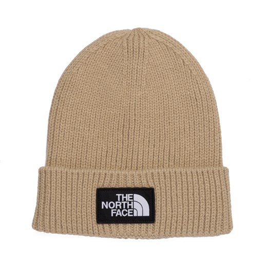Czapka The North Face TNF Logo Box Cuff Beanie Twill Beige (NF0A3FJXZDL1) The North Face  One Size StreetSupply