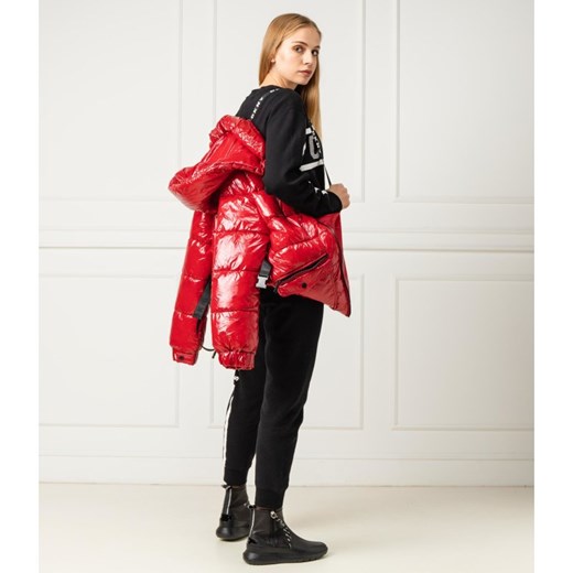 Kurtka damska Dkny Sport gładka długa