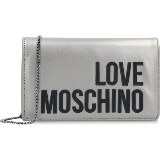 Listonoszka srebrna Love Moschino mała 