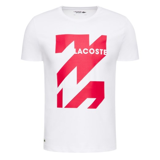 T-shirt męski Lacoste z krótkim rękawem 