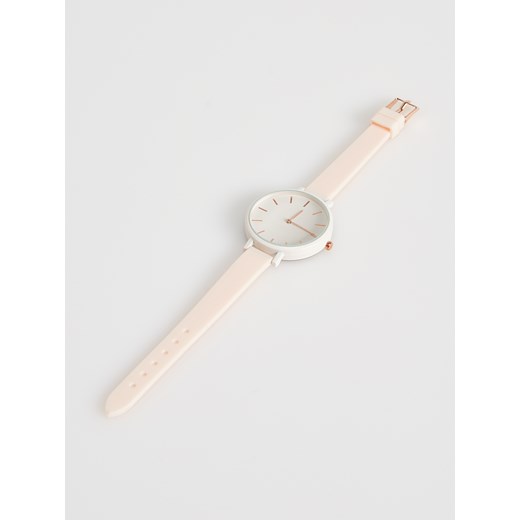 Sinsay - Różowy zegarek - Różowy  Sinsay One Size 