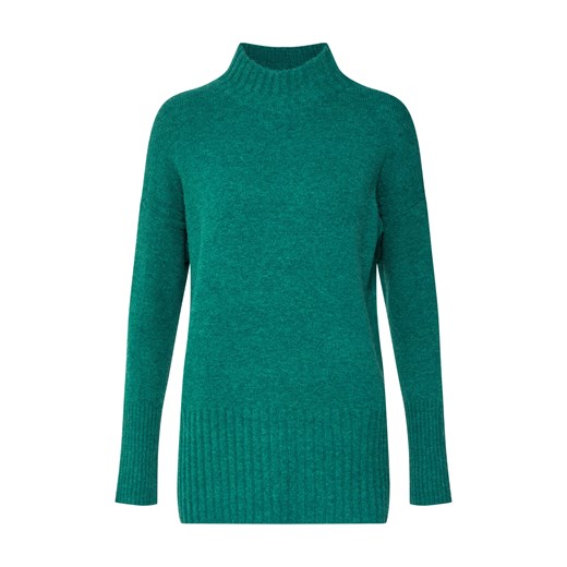 Esprit sweter damski zielony z golfem 