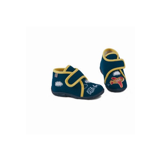 Niebieskie buciki niemowlęce Gbb z aplikacją 