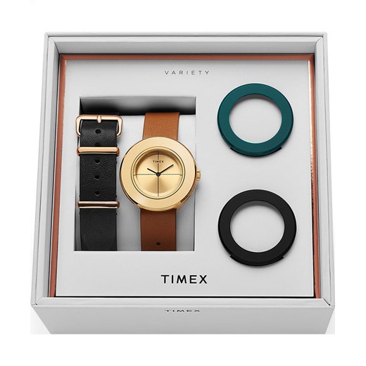Damski zegarek Timex Variety TWG020300 BOX SET TIMEX  uniwersalny okazyjna cena zegaryzegarki.pl 