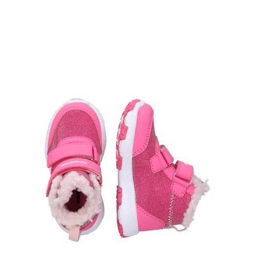 Różowe buty zimowe dziecięce Kangaroos śniegowce 