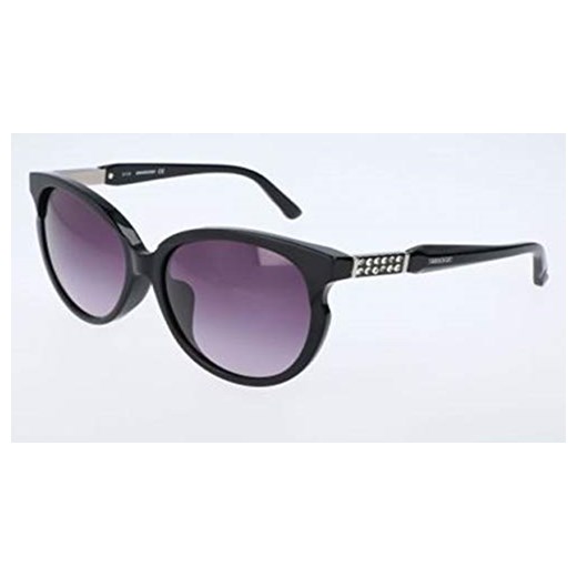 Swarovski damskie okulary przeciwsłoneczne Sunglasses Sk0081 05B-58-16-145, czarne 58   sprawdź dostępne rozmiary Amazon