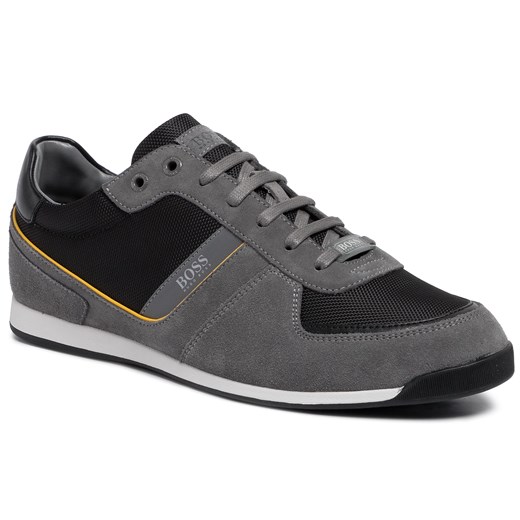 Sneakersy BOSS - Glaze 50407903 10214592 027 Dark Grey Boss  45 eobuwie.pl