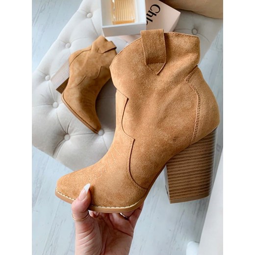 Kowbojki Insta camel Fason