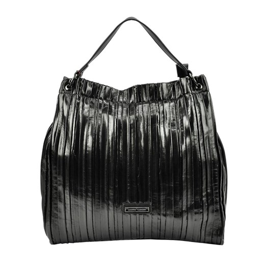 Shopper bag Pierre Cardin matowa w stylu młodzieżowym średnia 