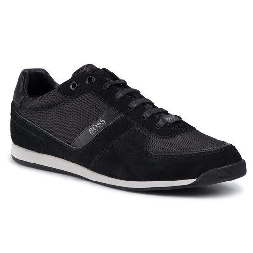 Sneakersy BOSS - Glaze 50407903 10214592 01 Black 003 Boss  44 eobuwie.pl