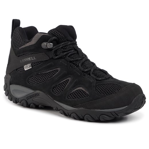 Trekkingi MERRELL - Yokota 2 Mid Wp J99711 Black  Merrell 45 eobuwie.pl