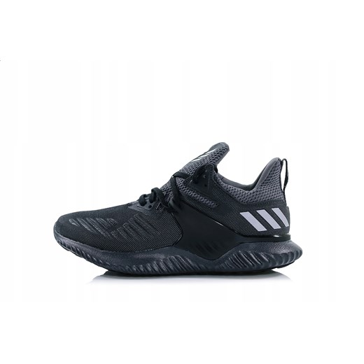 Buty sportowe męskie Adidas alphabounce czarne sznurowane 