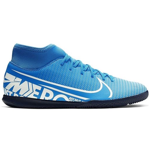 Buty piłkarskie halowe Mercurial Superfly VII Club IC Nike (niebieskie)  Nike 42 SPORT-SHOP.pl