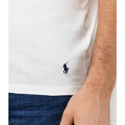 T-shirt męski Polo Ralph Lauren bez wzorów 