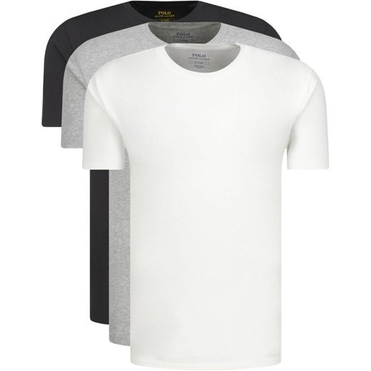 T-shirt męski Polo Ralph Lauren wielokolorowy bez wzorów z krótkimi rękawami 
