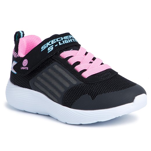 Sneakersy SKECHERS - Dyna-Lights 20268L/BKPK Black/Pink Skechers  27 eobuwie.pl