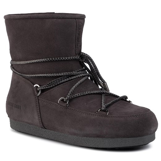 Śniegowce MOON BOOT - Mb Far Side Low Suede 24201500002 Anthracite Moon Boot  38 eobuwie.pl