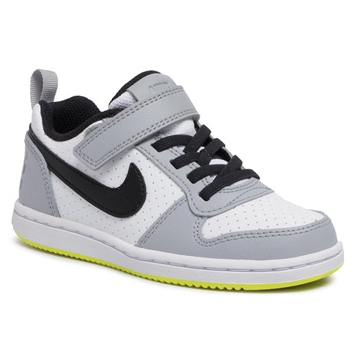 Buty NIKE - Court Borough Low (Psv) 870025 104 White/Black/Wolf Grey Nike  31 eobuwie.pl