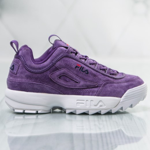 Sneakersy damskie Fila płaskie sznurowane sportowe gładkie 