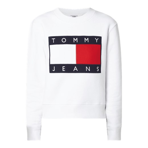 Tommy Jeans bluza damska z aplikacją bawełniana 