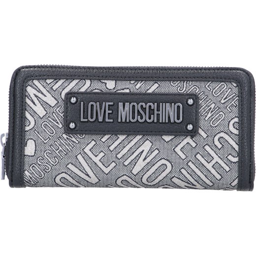 Portfel damski szary Love Moschino 