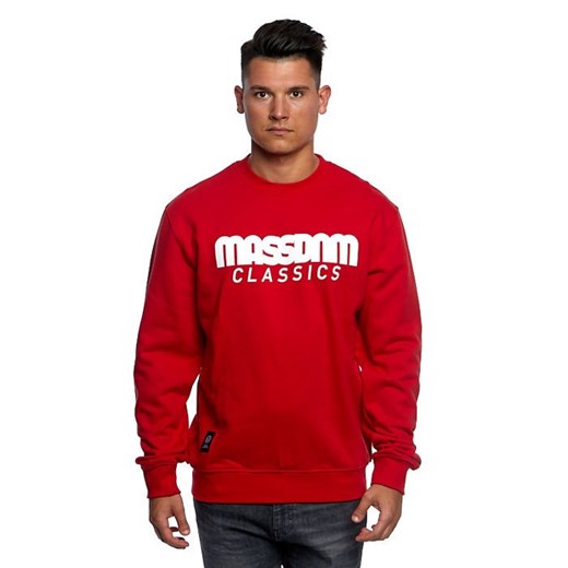 Bluza Mass Denim Sweatshirt Crewneck Classics red  Mass Denim XL bludshop.com