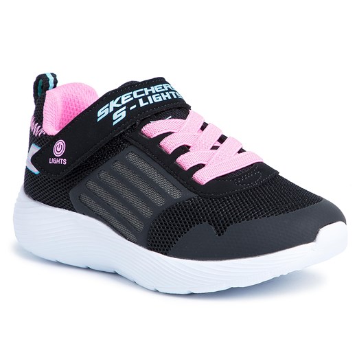 Sneakersy SKECHERS - Dyna-Lights 20268L/BKPK Black/Pink  Skechers 27 eobuwie.pl