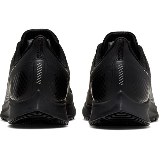 Buty sportowe męskie Nike pegasus z gumy czarne sznurowane 