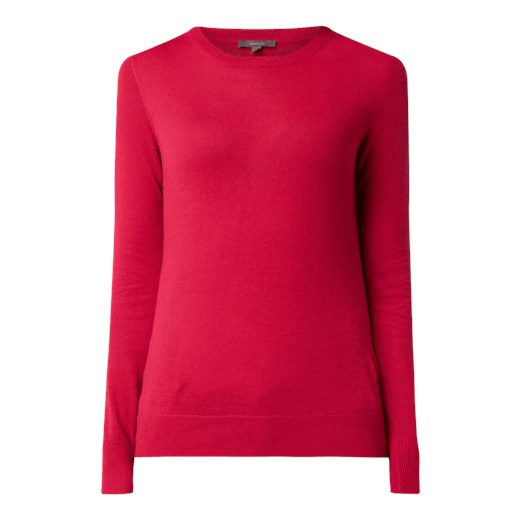 Sweter damski czerwony Montego 