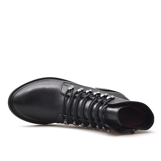 Botki Carinii B5192-E50 Czarne lico Carinii   Arturo-obuwie