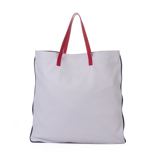 Shopper bag Celebrity z breloczkiem matowa elegancka 