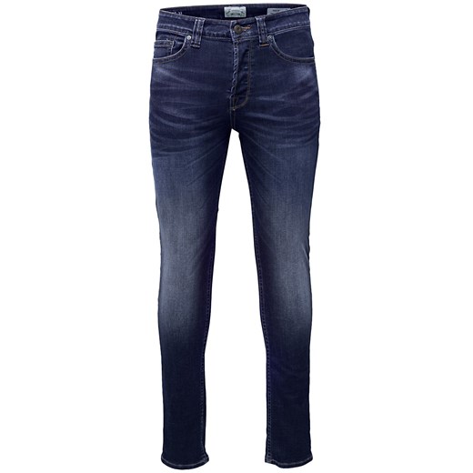 ONLY and SONS - Weft Med Blue - Jeansy - niebieski Only And Sons  W34L32 EMP