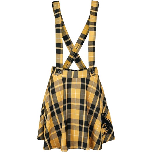 Harry Potter - Hufflepuff - Spódnica krótka - żółty Harry Potter S EMP