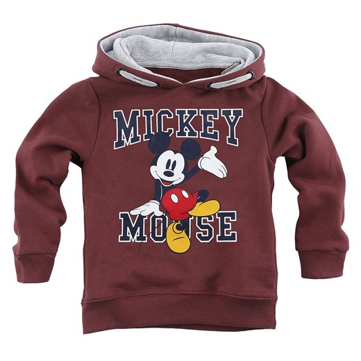 Mickey Mouse & Friends - Mickey Mouse - Bluza z kapturem - bordowy