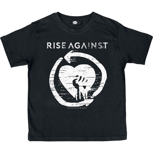 Rise Against - Heart Fist - T-Shirt - czarny