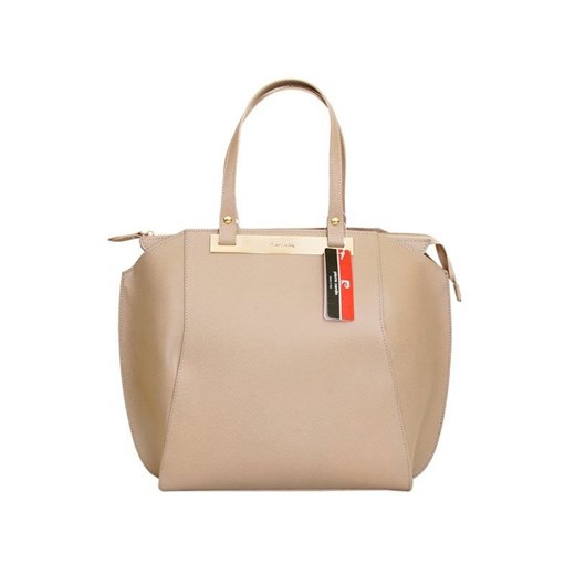 Shopper bag Pierre Cardin matowa bez dodatków elegancka do ręki duża 