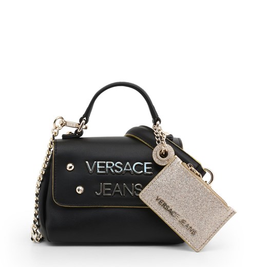 Kuferek Versace Jeans czarny z breloczkiem 
