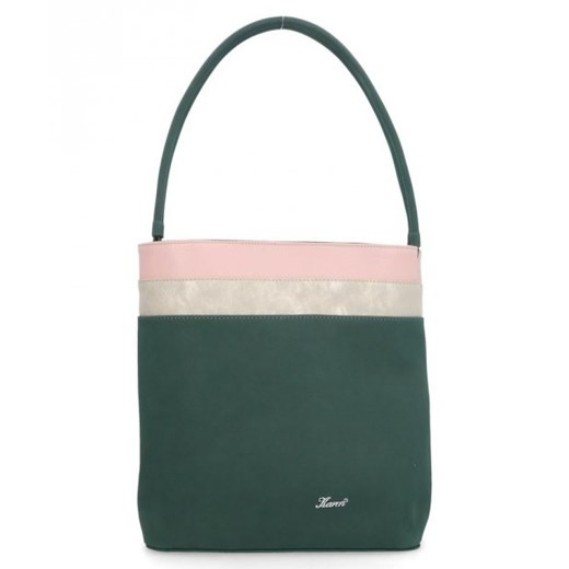 Shopper bag Karen Collection bez dodatków matowa do ręki 