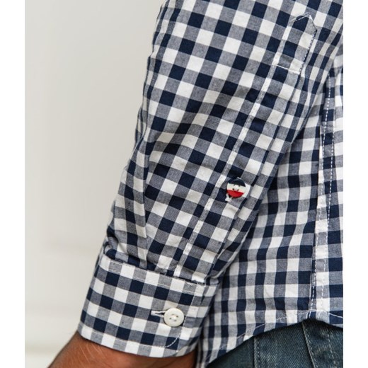 Koszula męska Tommy Jeans z kołnierzykiem button down z długim rękawem 