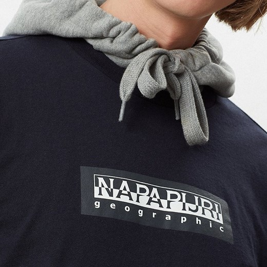 T-shirt męski Napapijri z krótkim rękawem 